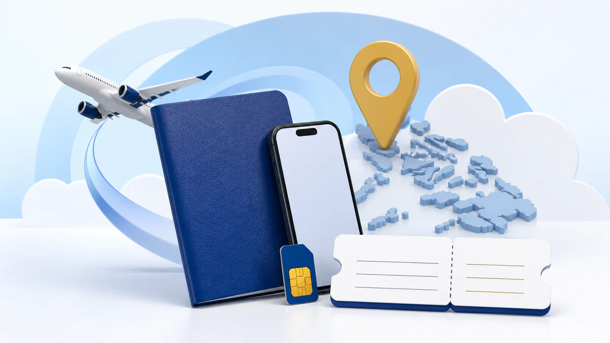 SIM registration for travelers and foreign residents illustration