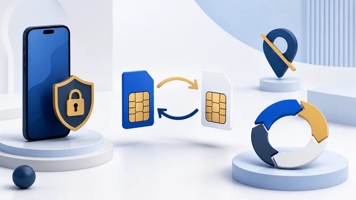 SIM ownership, replacement and lifecycle illustration